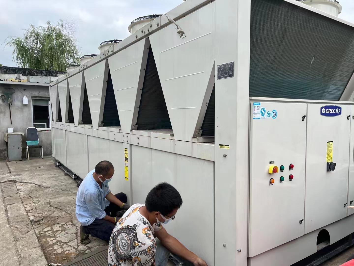 風冷模塊熱泵機組